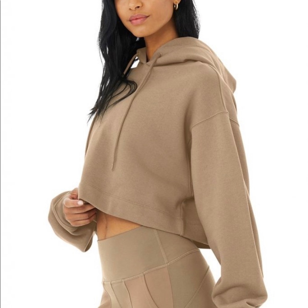 Alo Yoga Cropped Hoodie